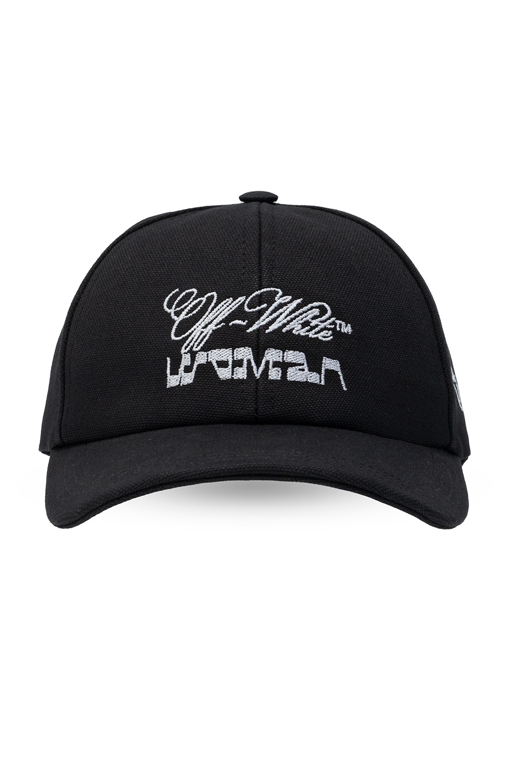 Off-White Logo-embroidered baseball cap